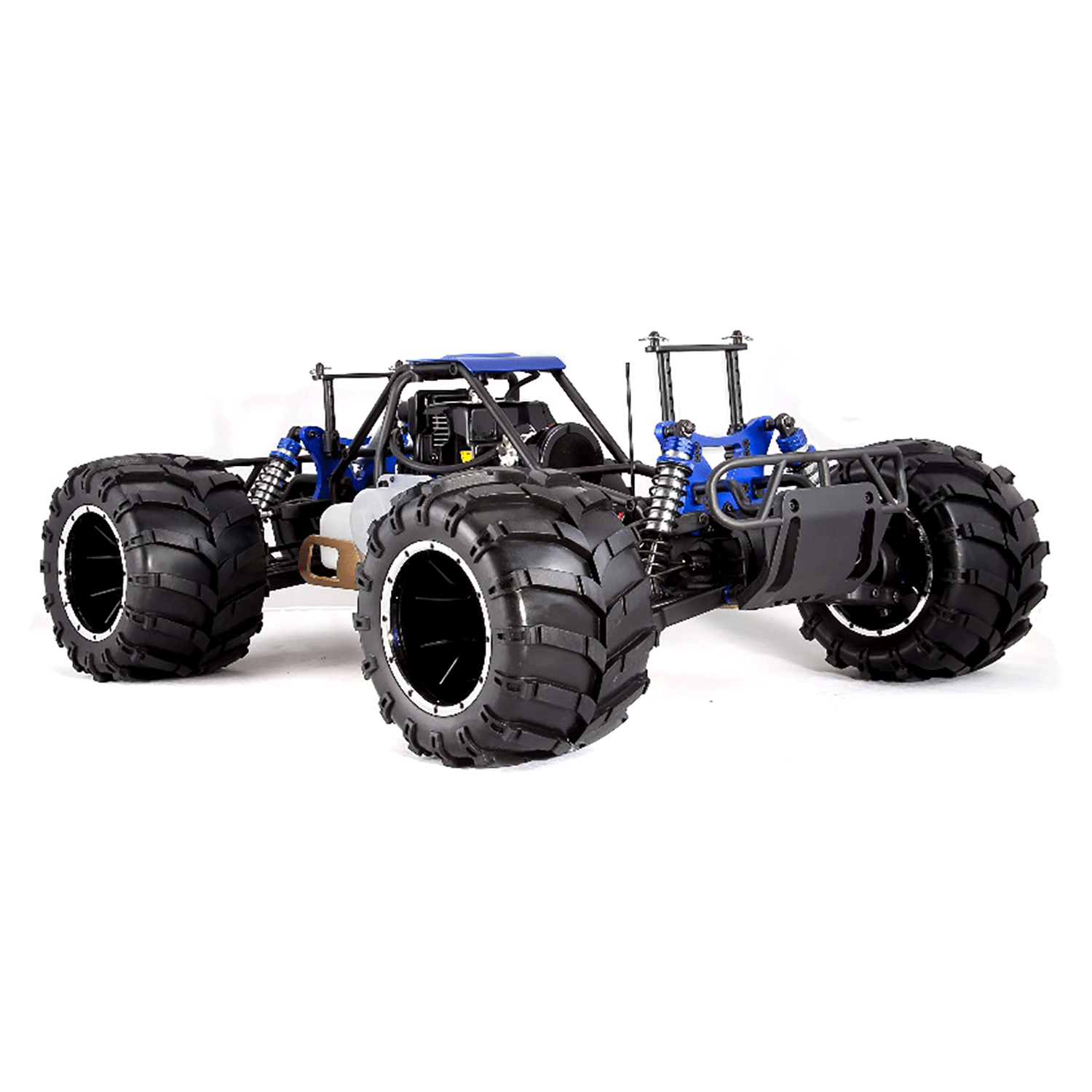 Redcat Racing Rampage MT V3 Gas Truck 1/5 Scale RC Monster Truck, Orange/ Flame
