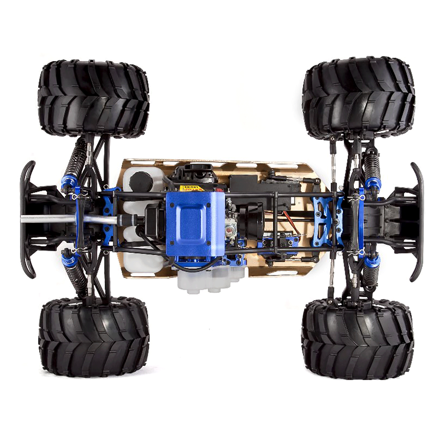 Redcat Racing Rampage MT V3 Gas Truck 1/5 Scale RC Monster Truck, Orange/ Flame