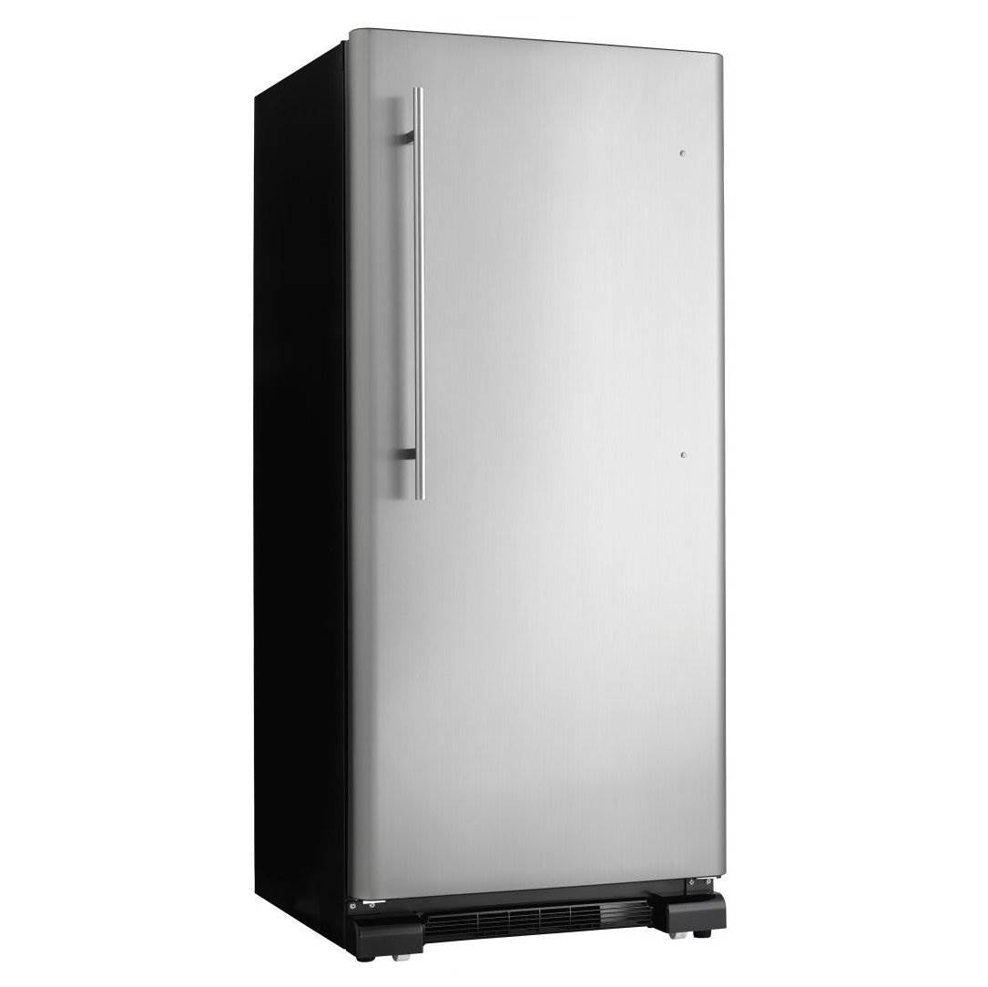 Danby Designer 17 Cu. Ft. Apartment Sized Refrigerator Stainless Steel (Damaged)