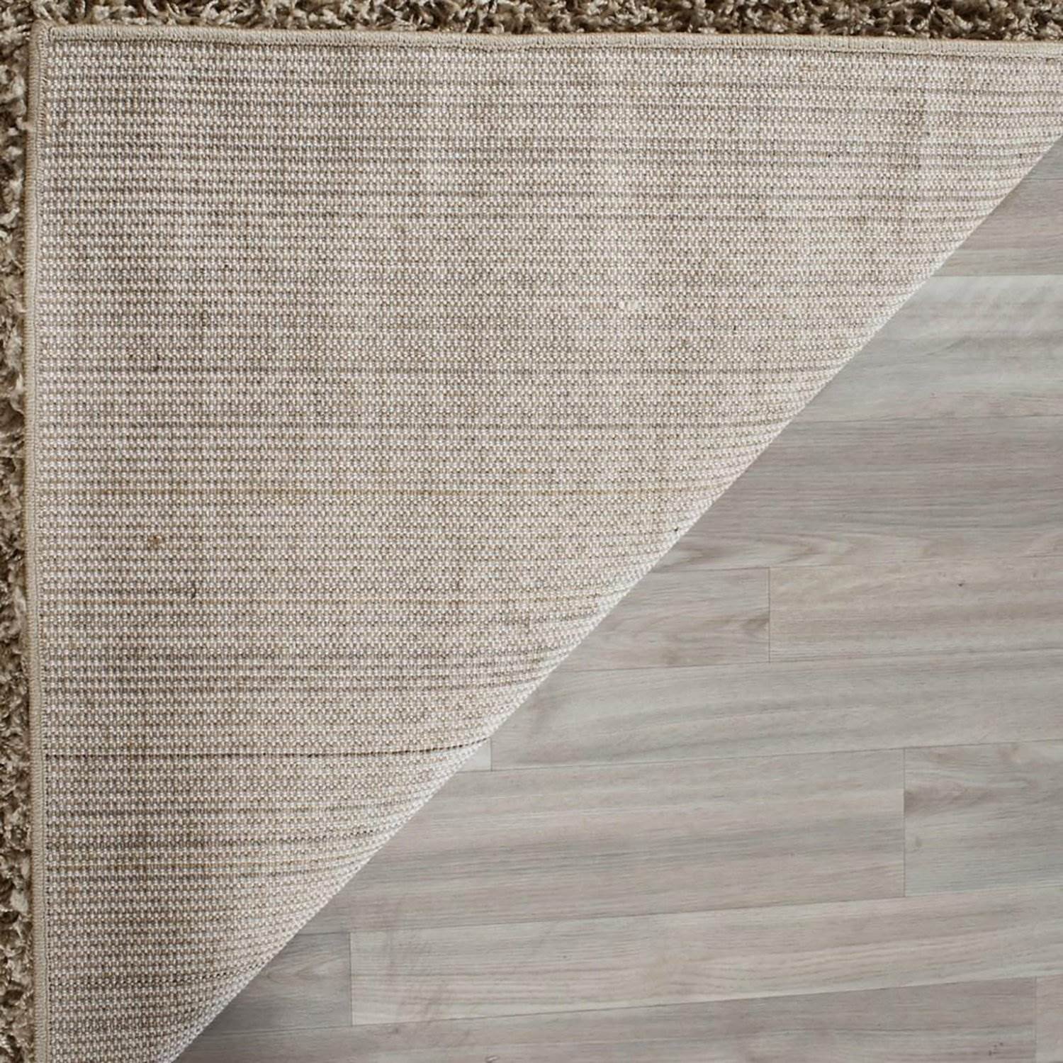 Safavieh Athens Shag Collection 5' x 7' Indoor Carpet Area Rug, Beige (Open Box)