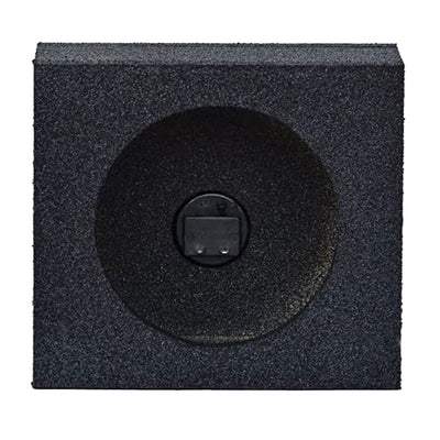 QPower QBTW6.5 Single 6.5" Bedliner Spray Car Speaker Box Enclosures, Pair(Used)