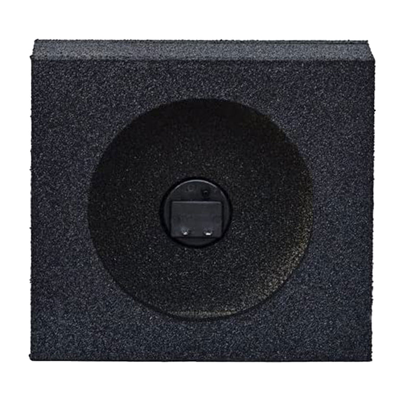 QPower QBTW6.5 Single 6.5" Bedliner Spray Car Speaker Box Enclosures, Pair(Used)