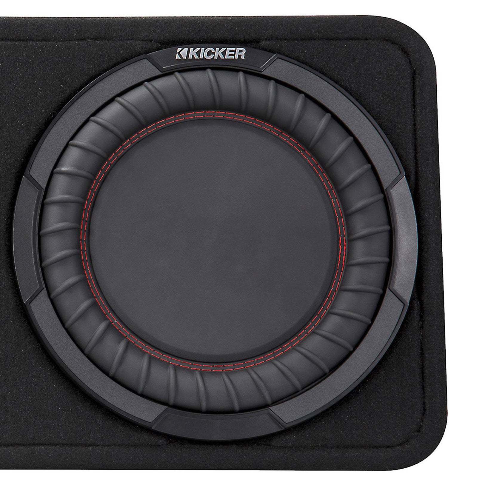 Kicker 800W Dual 10" 4-Ohm Shallow Sealed Loaded Subwoofer Enclosure (4 Pack) - VMInnovations