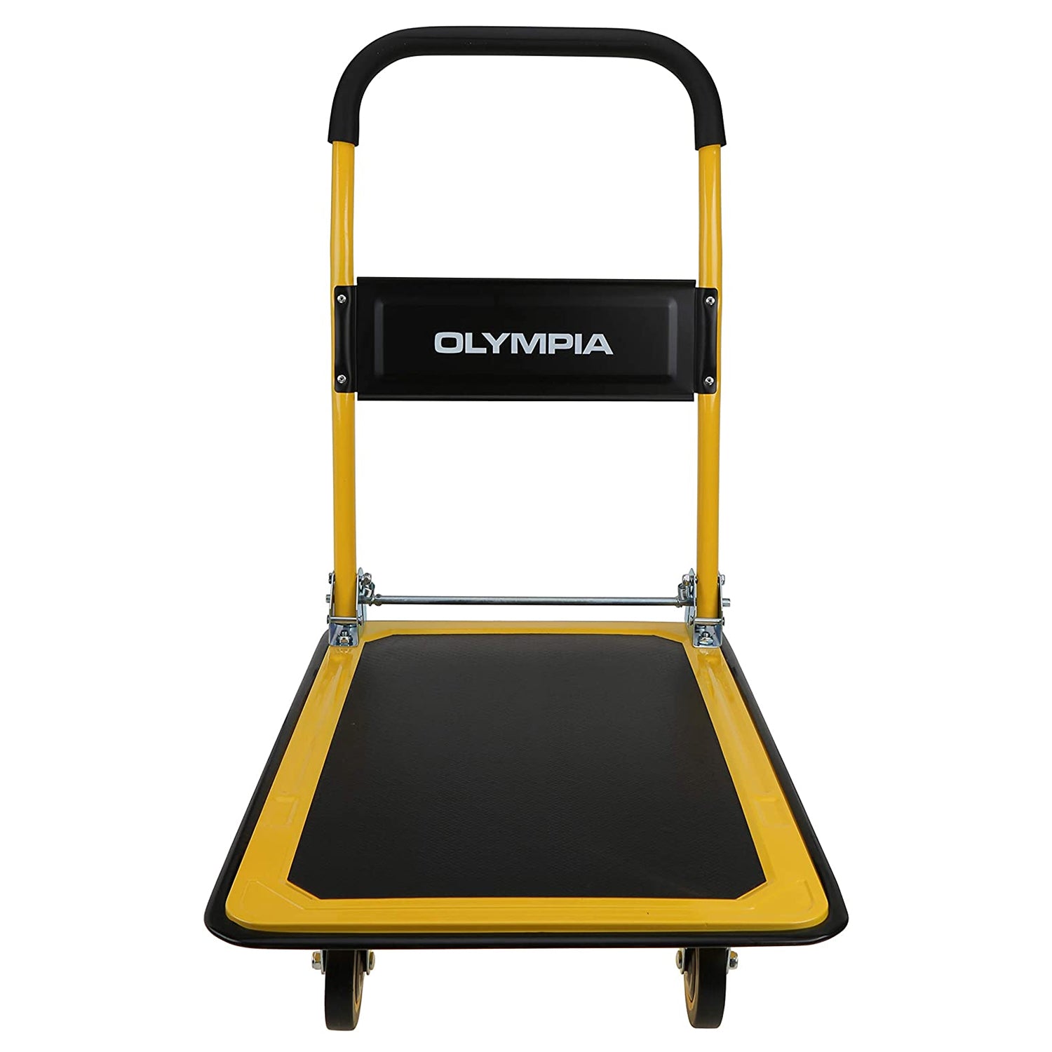 Olympia Tools 700 Pound Capacity Rolling Platform Hand Cart, Yellow (For Parts)