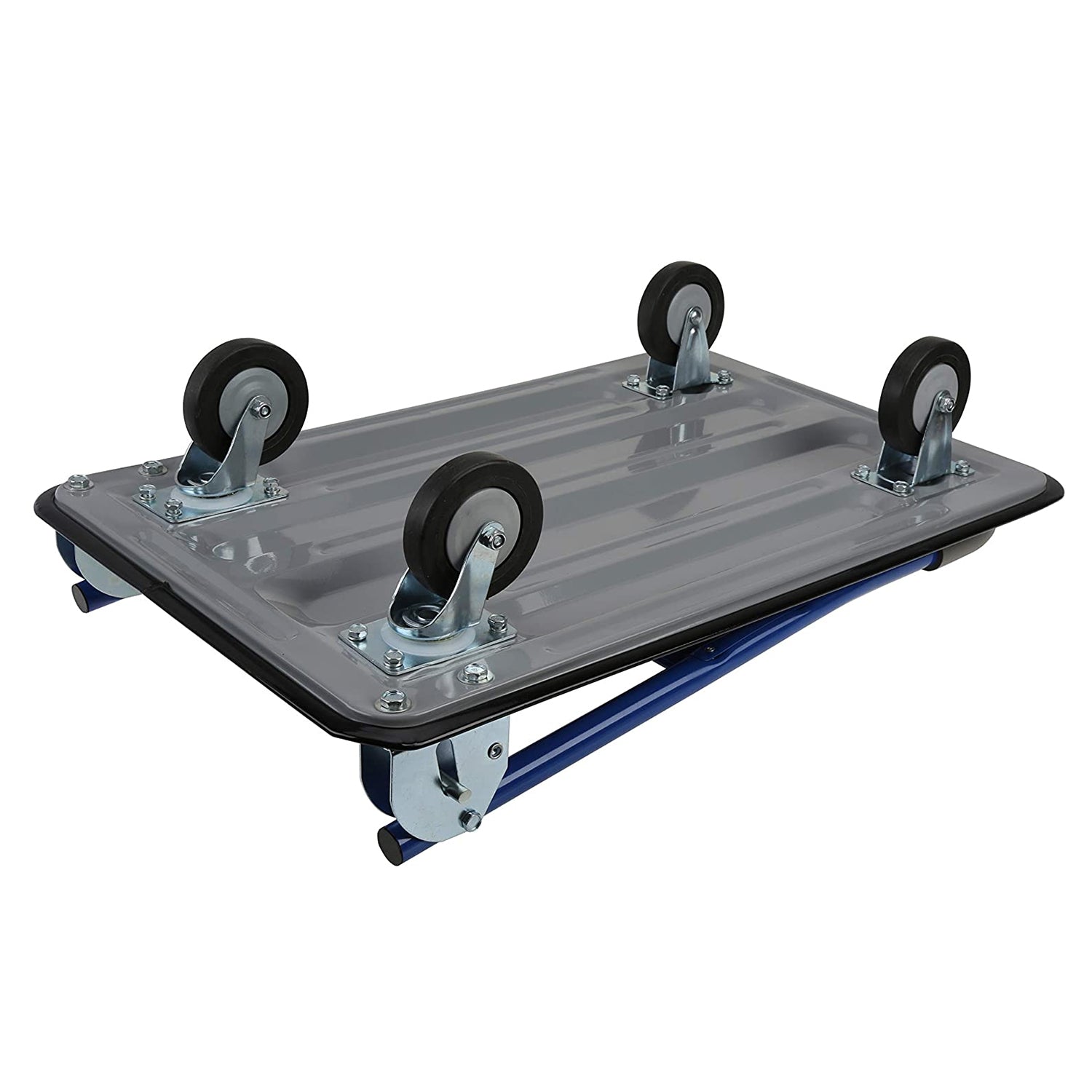 Olympia Tools Heavy Duty 350 Pound Capacity Platform Cart, Blue (Open Box) - VMInnovations