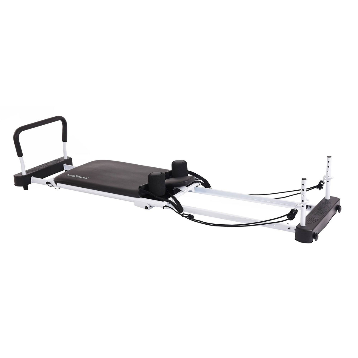 Stamina AeroPilates 5 Cord Reformer Fitness Workout Machine w/ Cardio Rebounder (Refurbished)