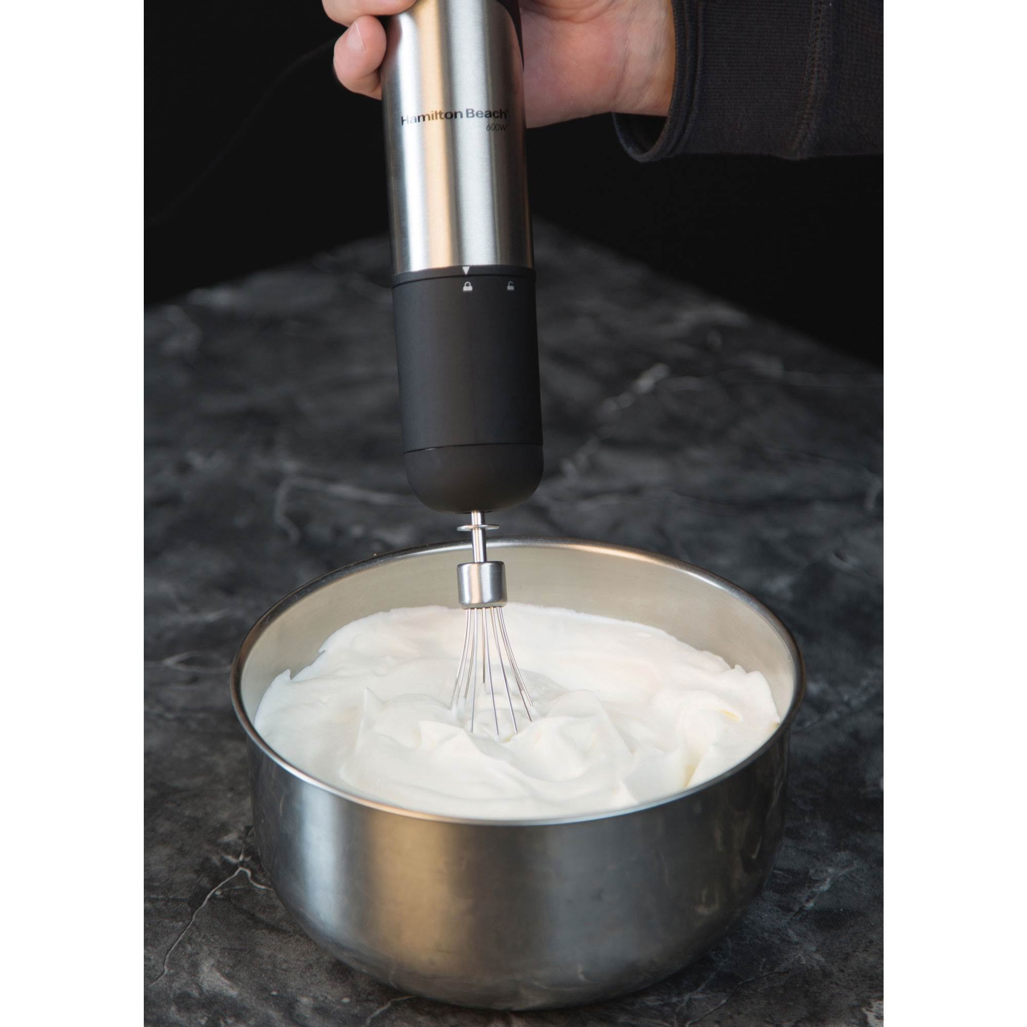 Hamilton Beach 59766 Variable Speed Hand Blender with The Blender Bible Cookbook - VMInnovations