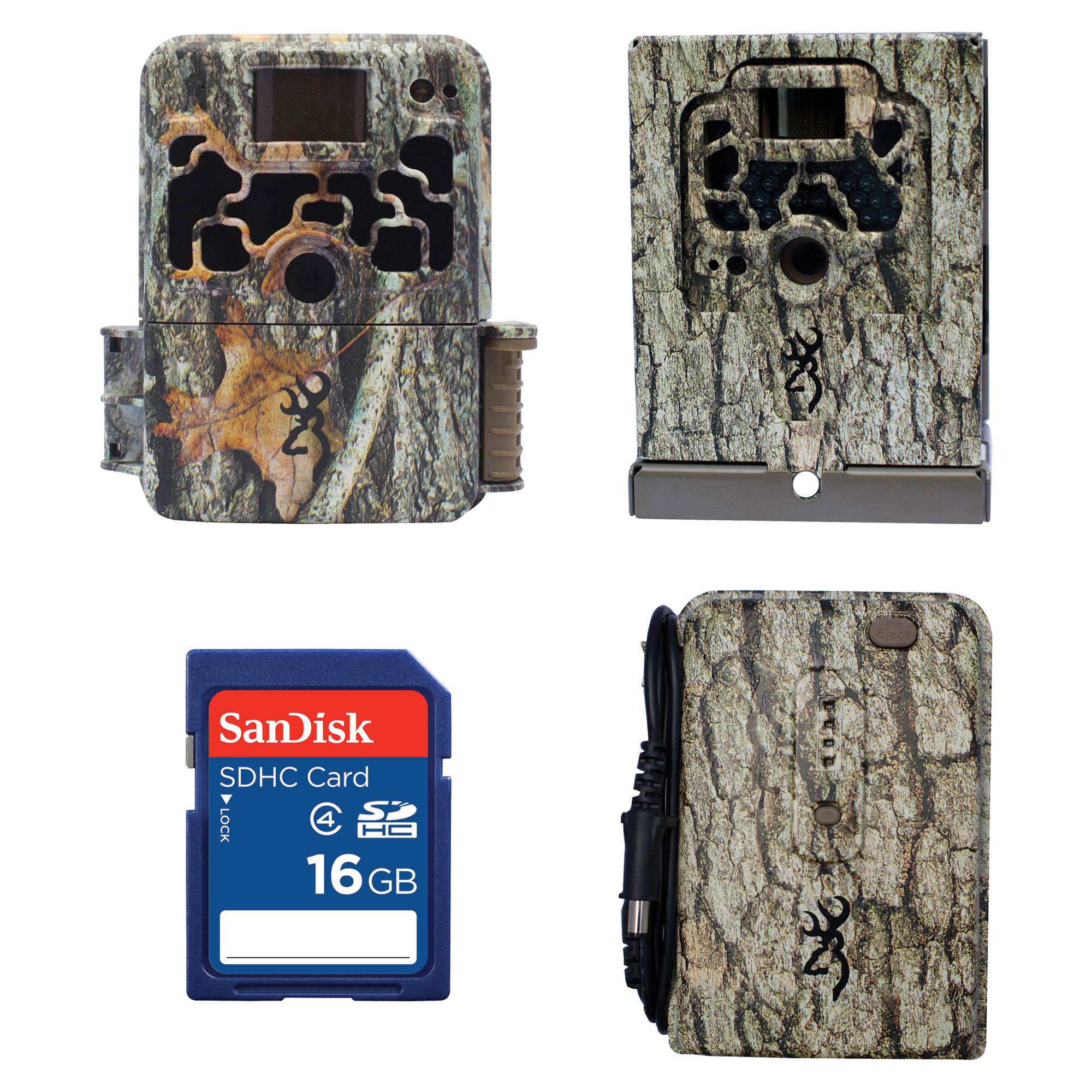 Browning Trail Cameras Dark Ops 940 Game Camera + Case + SD Card + Power Pack