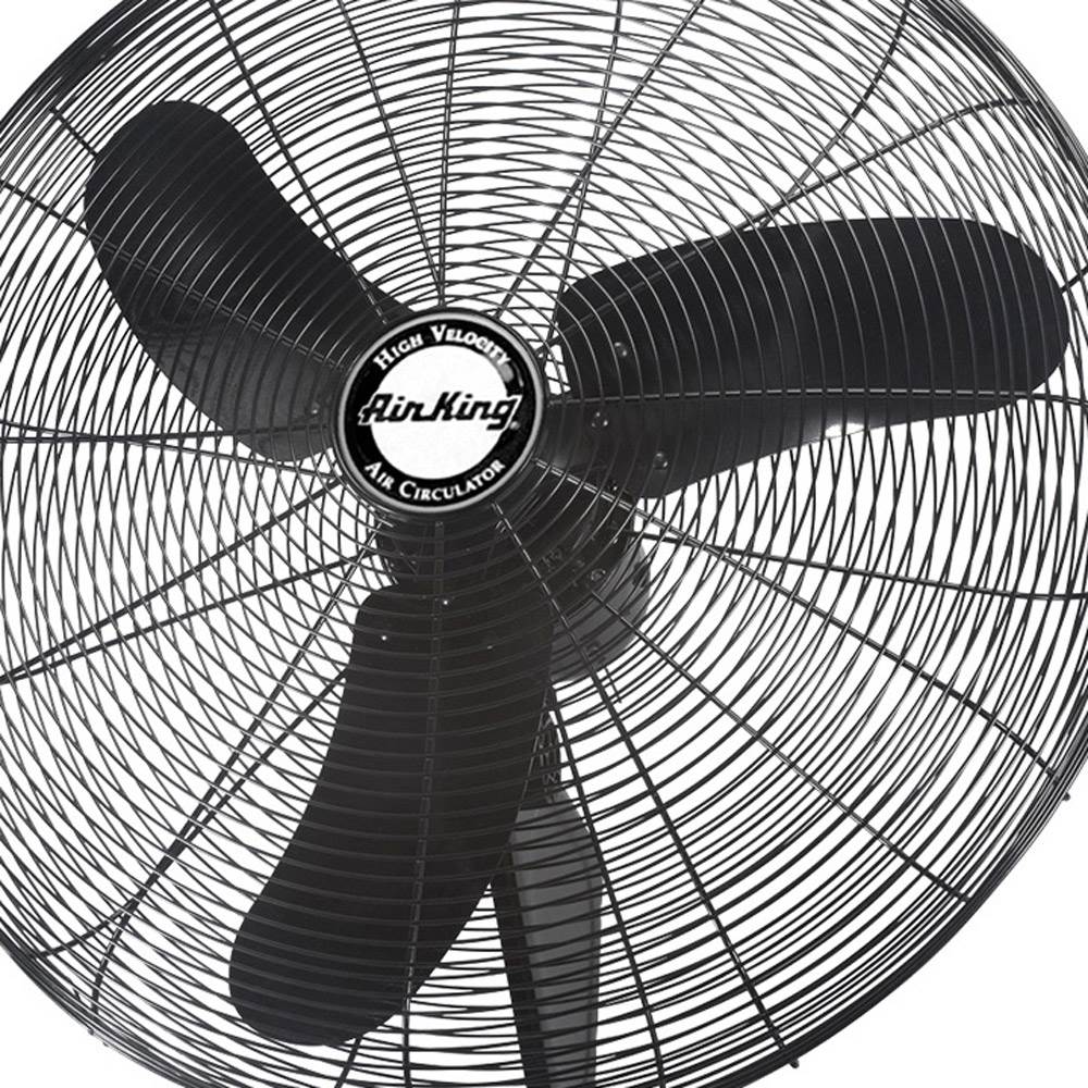 Air King Industrial Grade 3 Speed 30 Inch 1/3 HP Oscillating Wall Mount Fan - VMInnovations