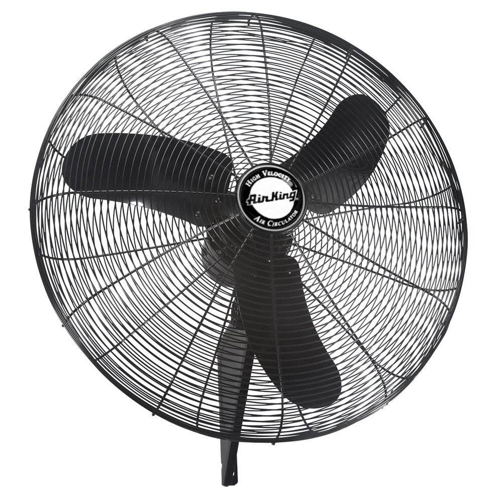 Air King Industrial Grade 3 Speed 30 Inch 1/3 HP Oscillating Wall Mount Fan - VMInnovations