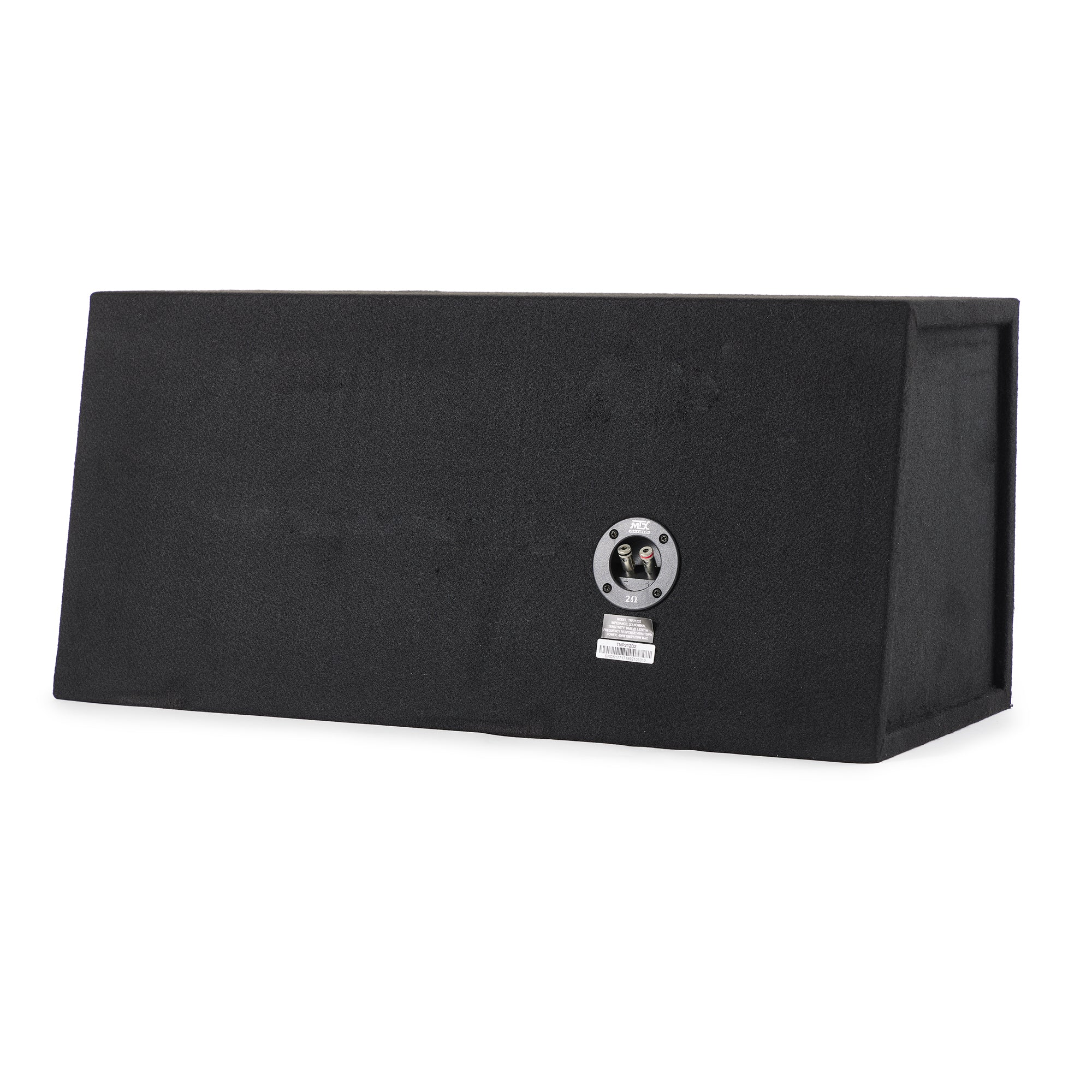 MTX 12" 1200W Dual Loaded Car Subwoofer Audio w/ Sub Box + Amplifier (Used) - VMInnovations