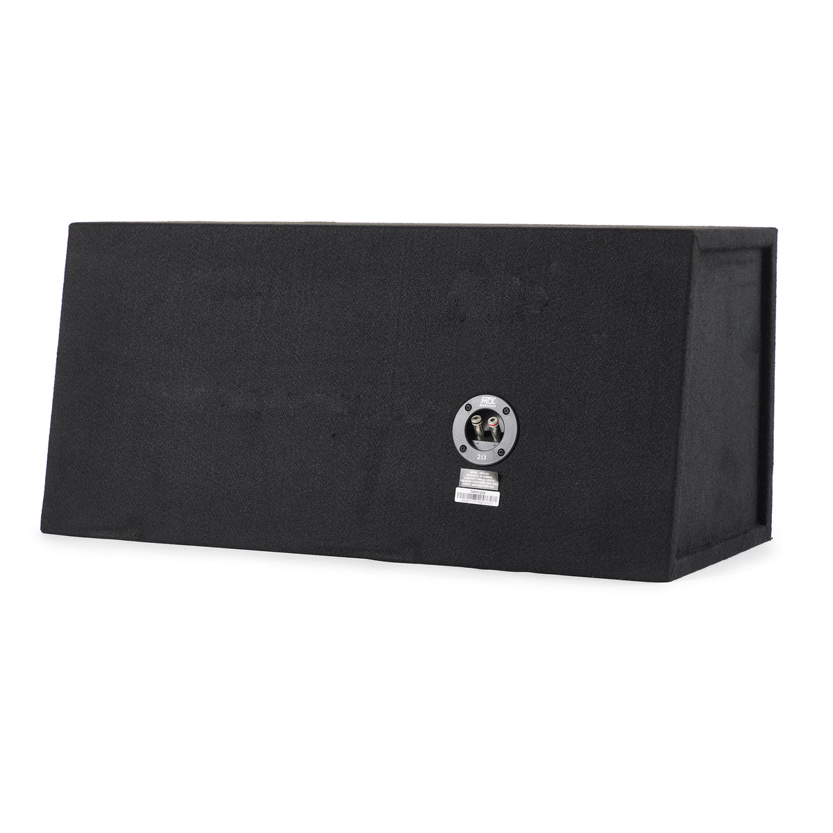 MTX TNP212D2 12" 1200W Dual Loaded Car Subwoofer Audio w/ Sub Box and Amplifier (Refurbished)