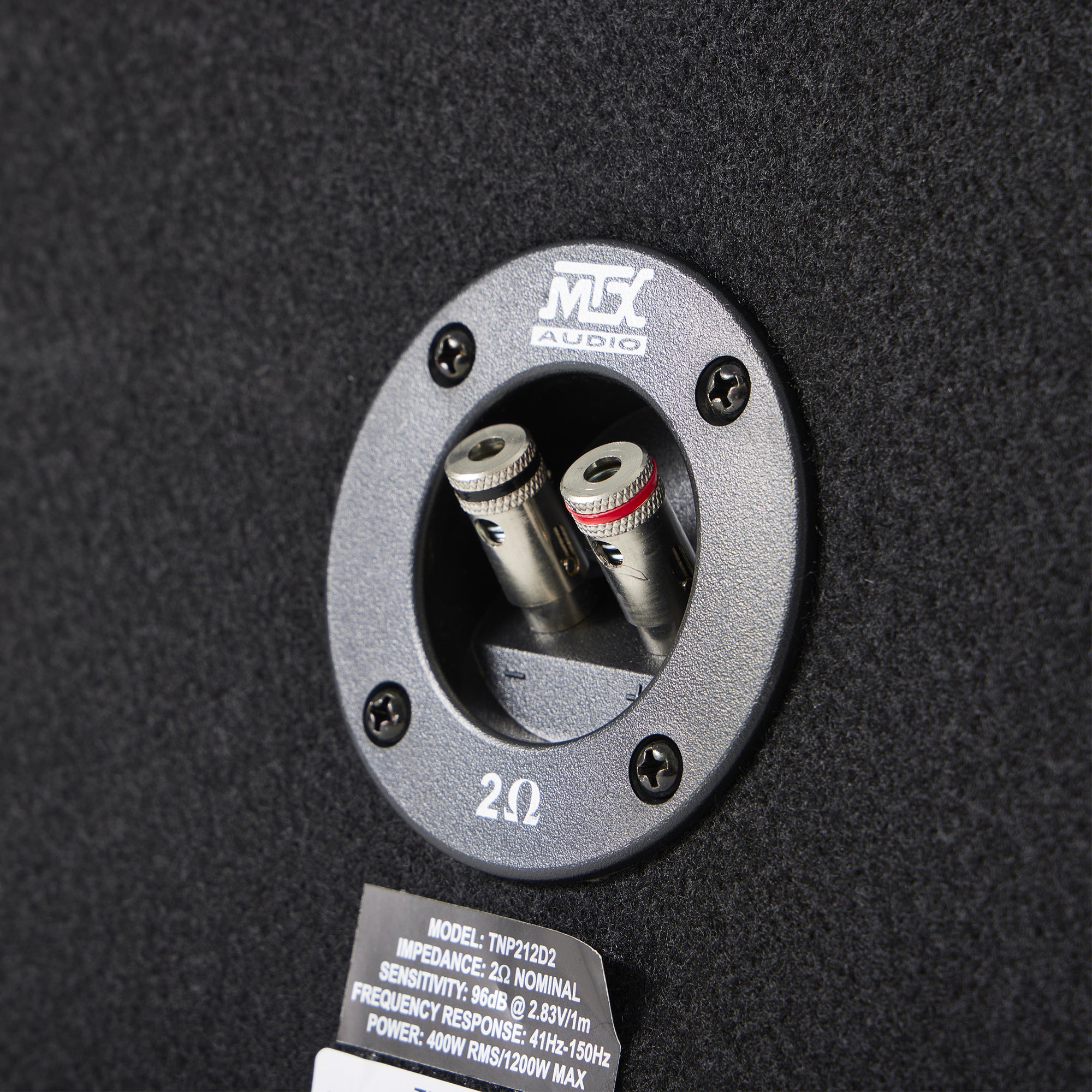 MTX 12" 1200W Dual Loaded Car Subwoofer Audio w/ Sub Box + Amplifier (Used) - VMInnovations