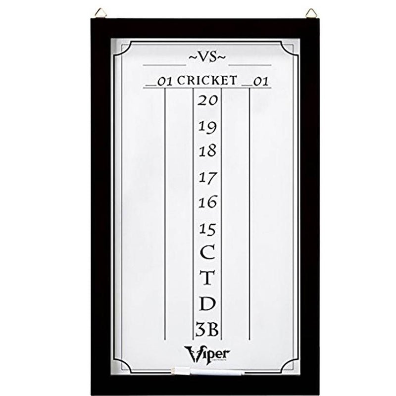 Viper Championship Wood Framed Hanging Dartboard Backboard Set, Mahogany (Used)