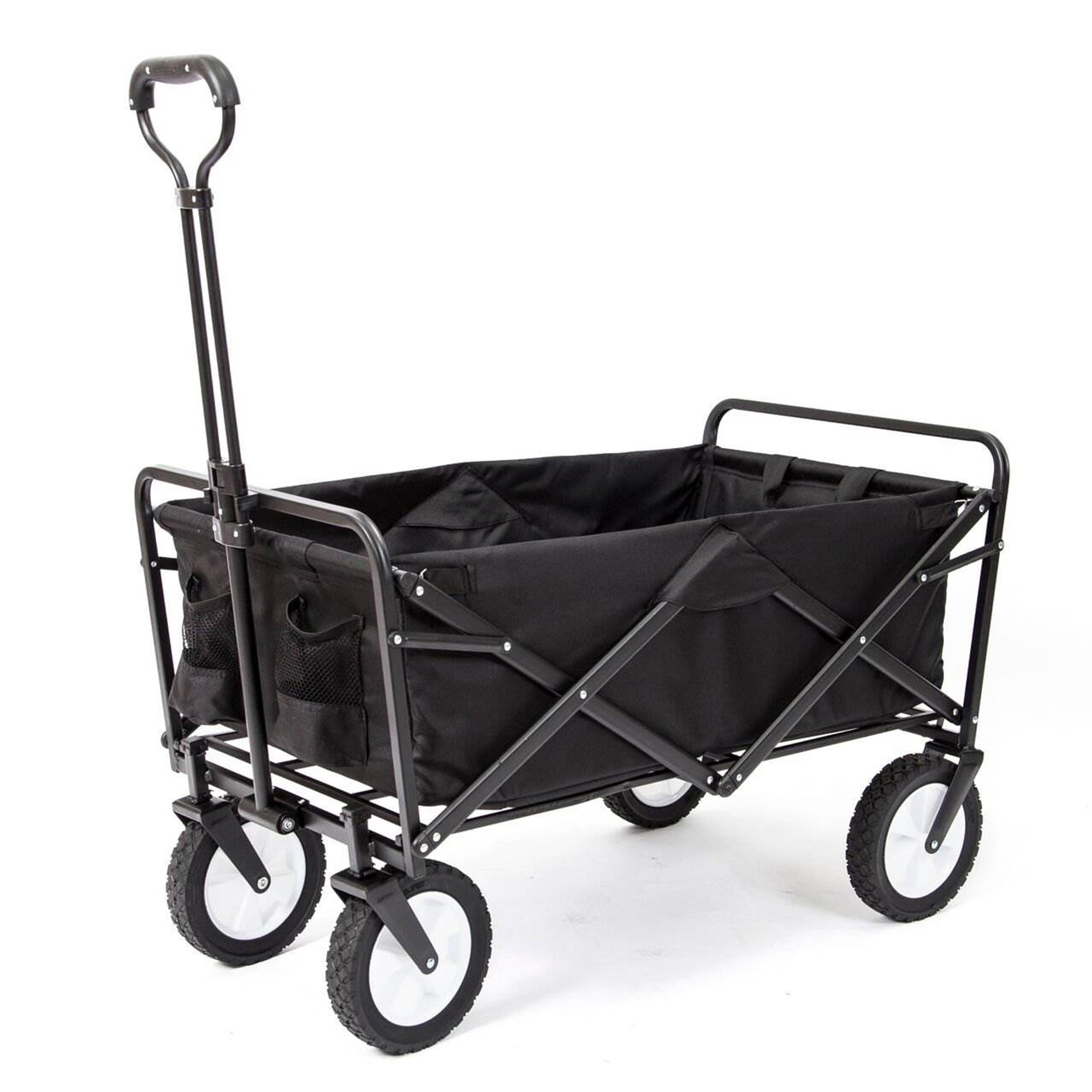 Mac Sports Collapsible Folding Steel Outdoor Garden Utility Wagon(Open Box) - VMInnovations