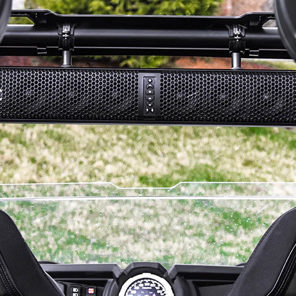 Hifonics Thor Powered Bluetooth Sound Bar + Boss 6x9" 550W 4-Way Boat Speakers