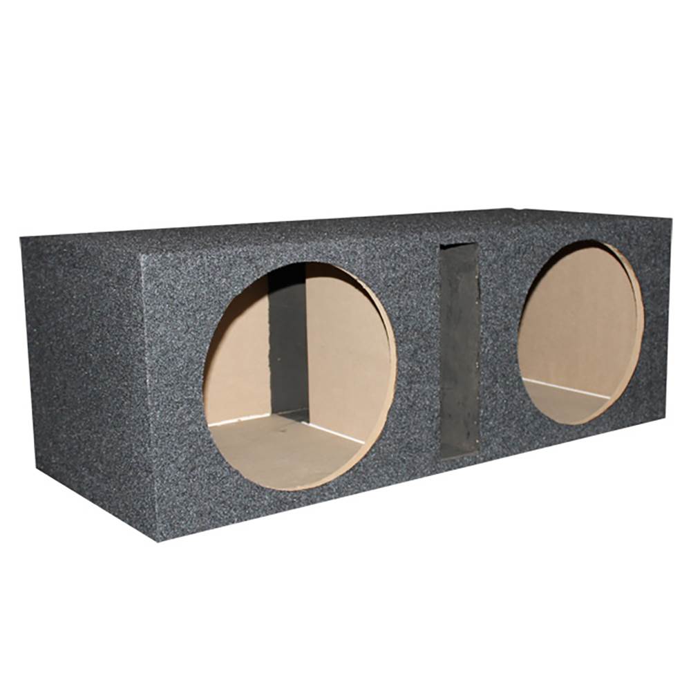 Pyle 2000W Subwoofer Pair + LANZAR HTG447 Amplifier + Vented Box + Wiring Kit