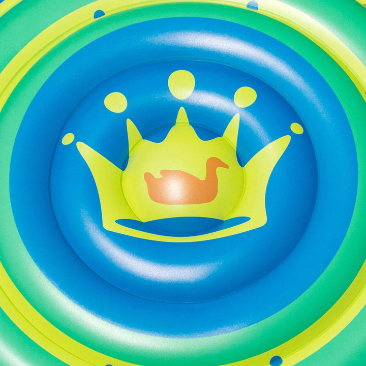 Swimline 60" Round Inflatable Highroller Chip Swimming Pool Floating Water Raft - VMInnovations