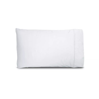 Miracle Signature King Size 350 Thread Silver Infused Pillow Cases Set, White