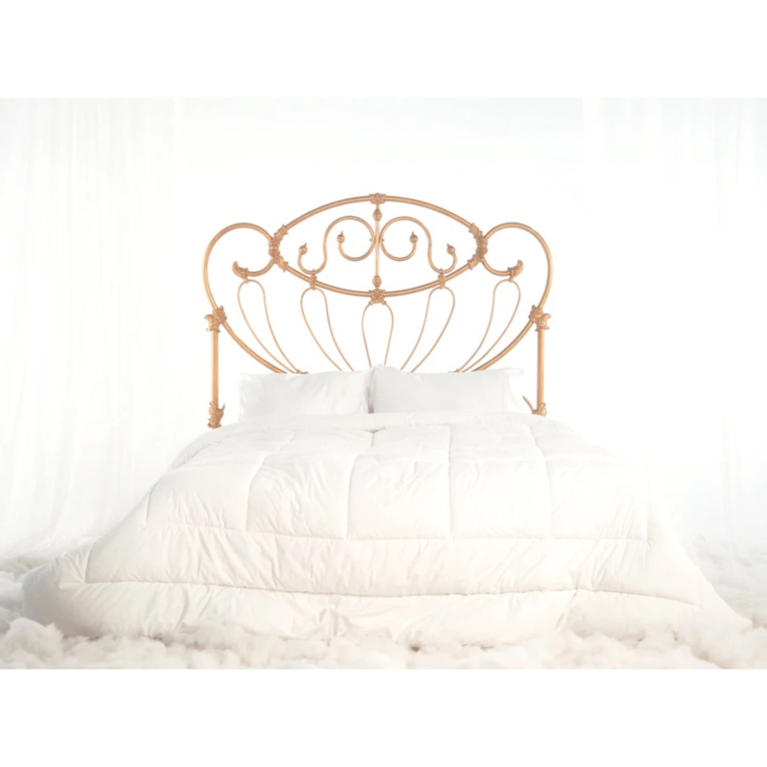 Miracle Natural Hypoallergenic Bed Comforter, King Size Bed, White (Open Box) - VMInnovations