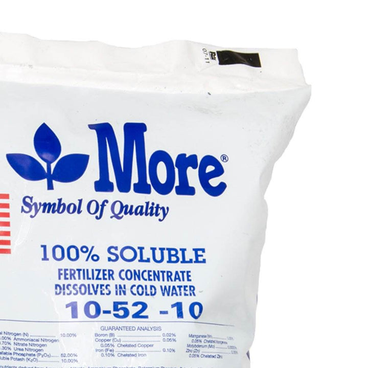 Grow More Cold Water 10-52-10 Soluble Concentrated Plant Fertilizer, 25 Pounds - VMInnovations