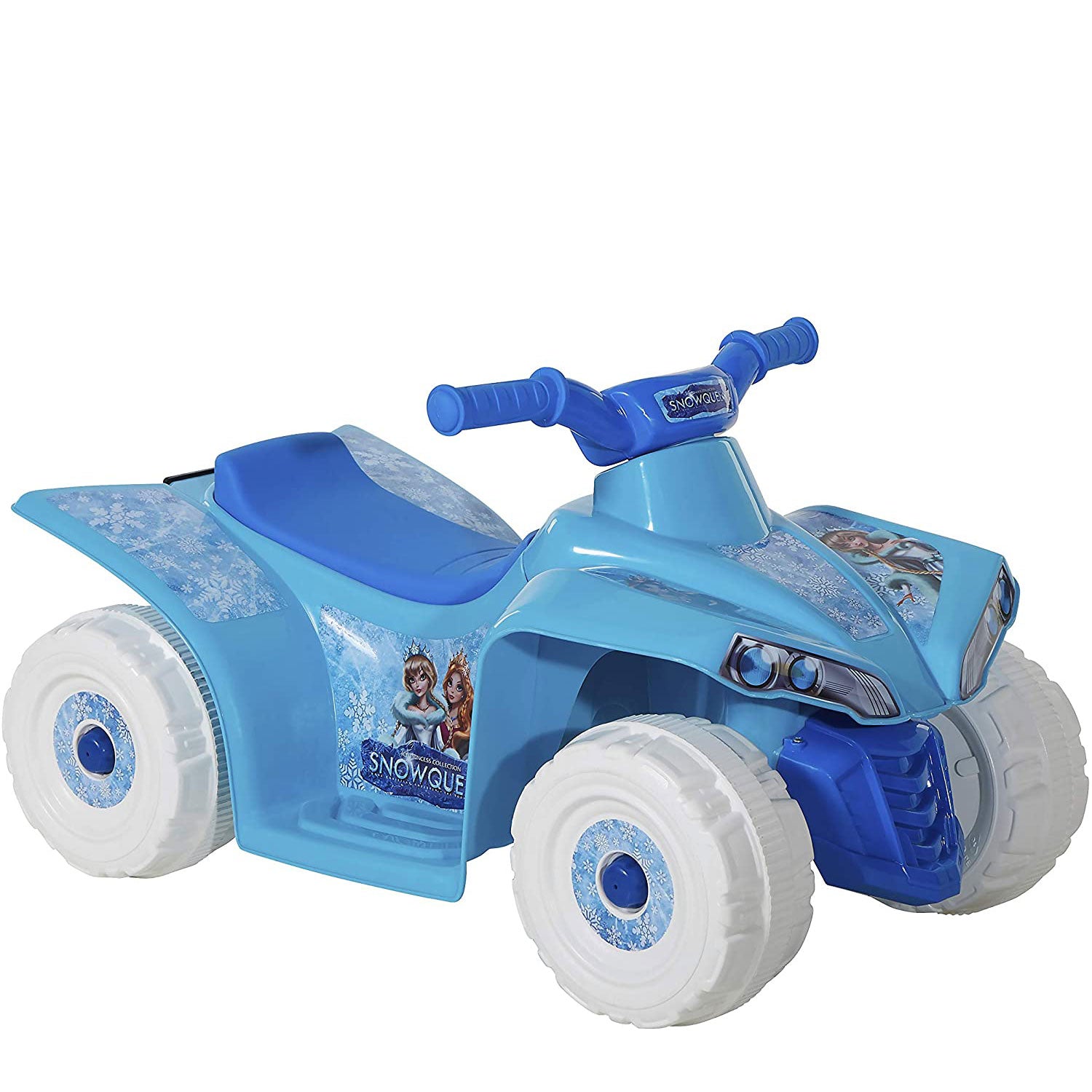 Dynacraft Childrens Custom Snow Queen 6V Riding Toy Quad 4 Wheeler (Open Box)