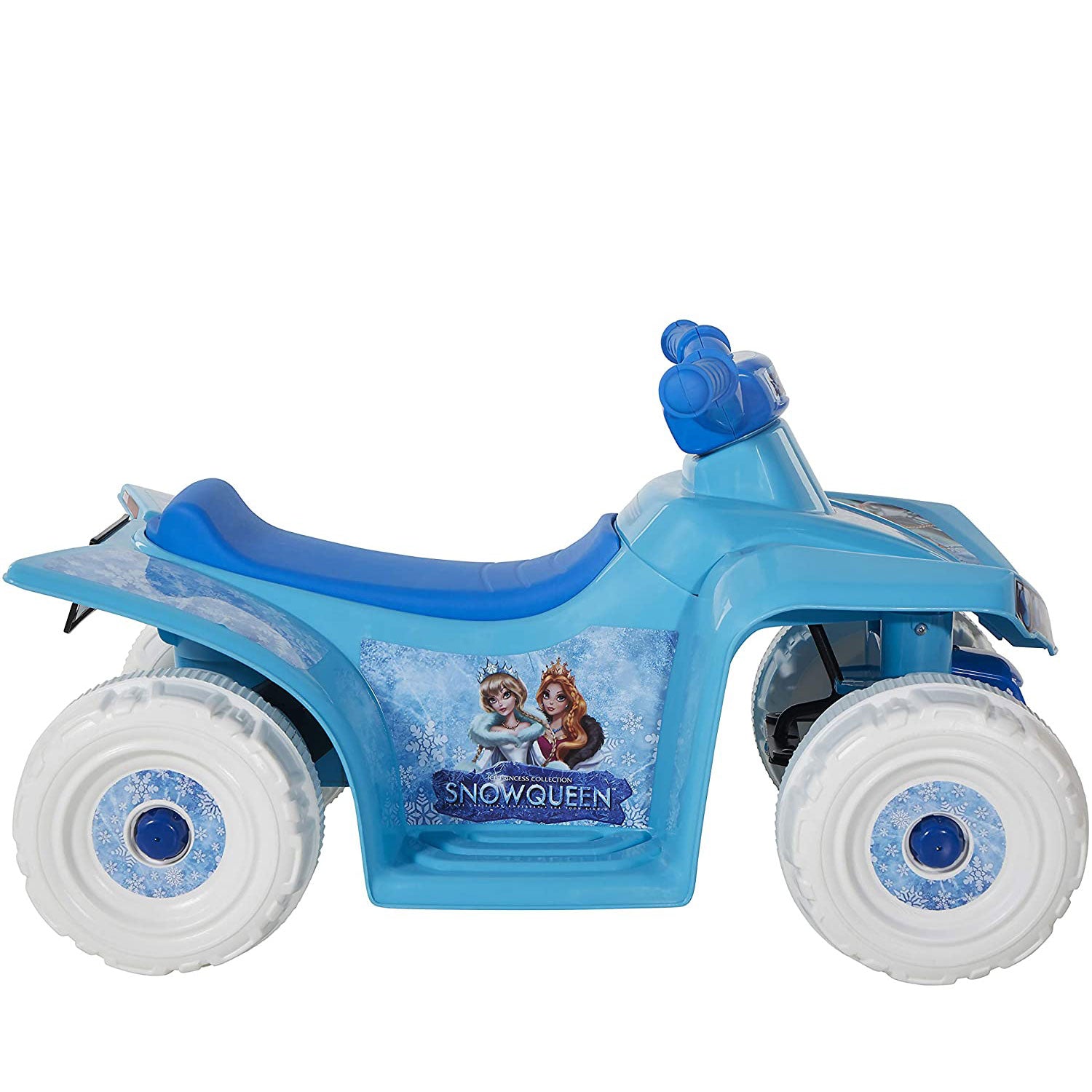 Dynacraft Childrens Custom Snow Queen 6V Riding Toy Quad 4 Wheeler (Open Box)