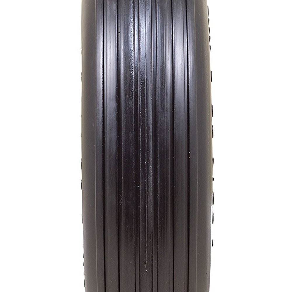 Marathon Tire 4.80/4.00-8, 3" Centered Hub Ribbed Replacement Tire (Open Box)