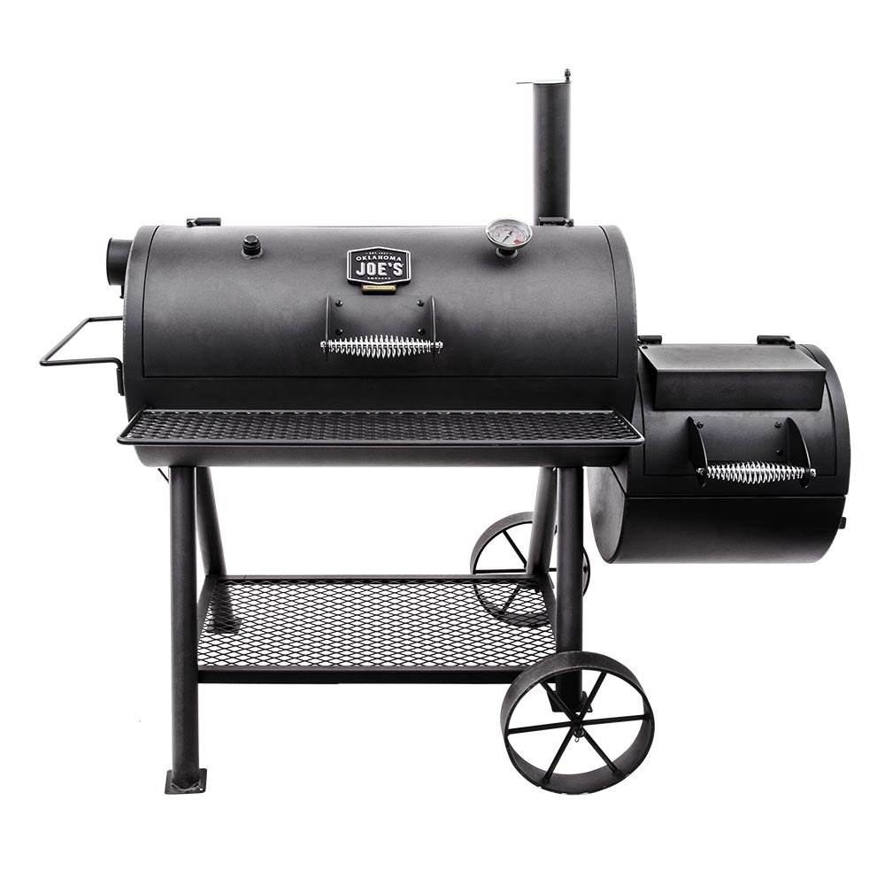 Char-Broil Oklahoma Joe's Highland Reverse Flow Offset Charcoal Smoker(Open Box)