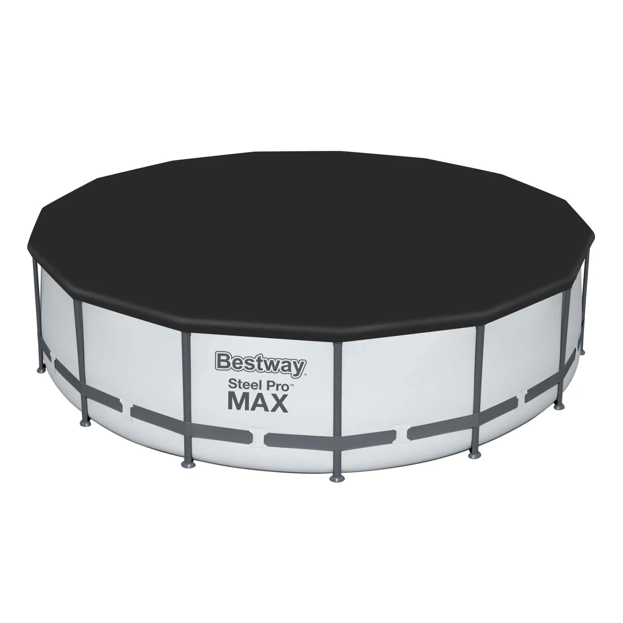 Bestway Steel Pro Max 15ft Frame Above Ground Swimming Pool Set w/ Pump & Filter - VMInnovations