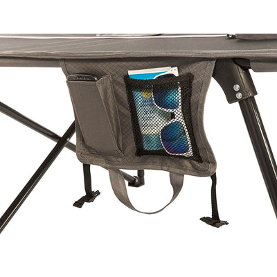 Kamp-Rite Oversized Kwik Cot Quick Setup 1 Person Sleeping Bed with Carry Bag