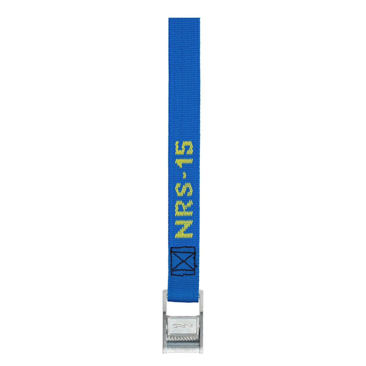 NRS Single 1" Long Heavy Duty Tie Down Boating Strap, Blue (15 Feet) (Open Box)