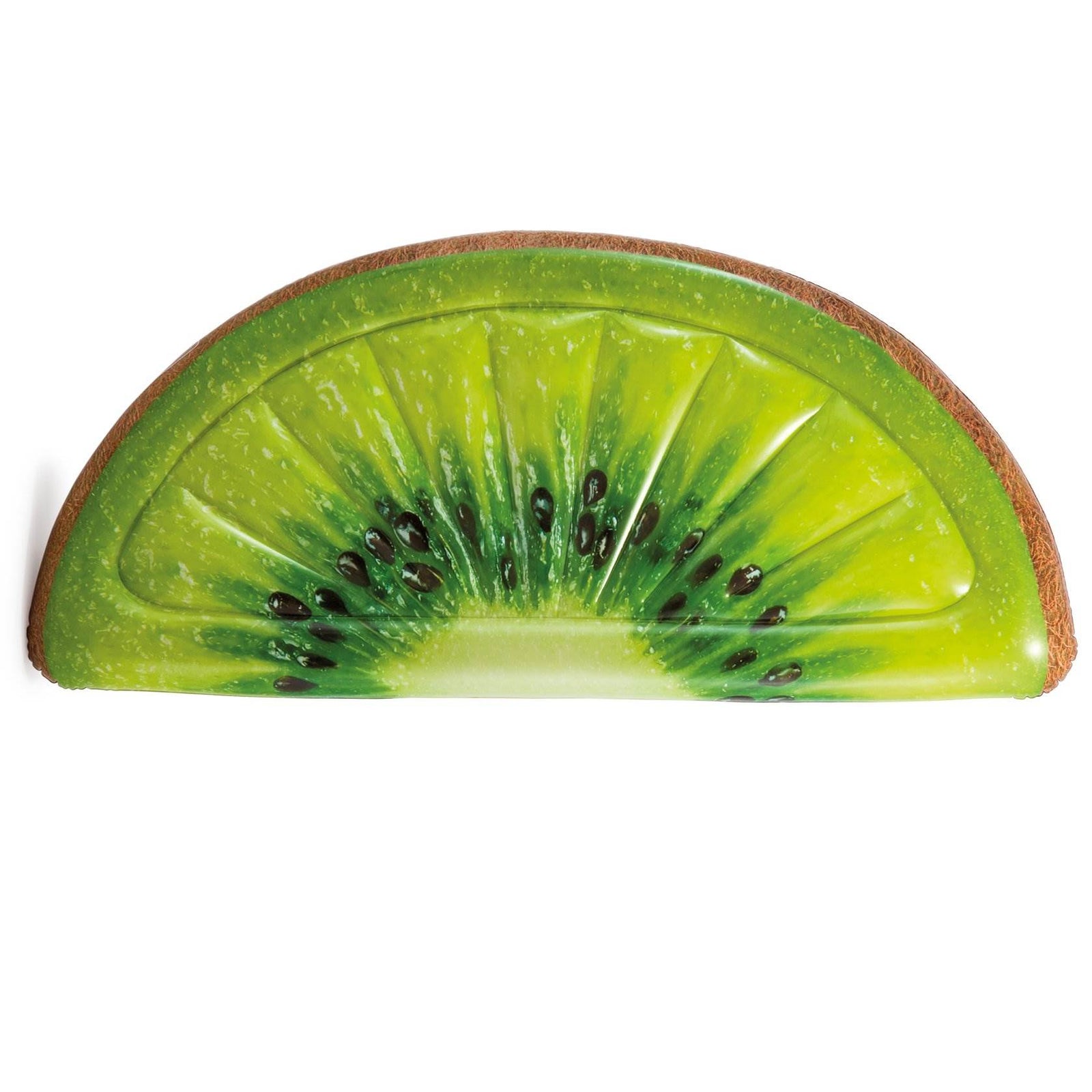 Intex Giant Inflatable 70 Inch Kiwi Slice Mat Swimming Pool Float Lounger Raft - VMInnovations