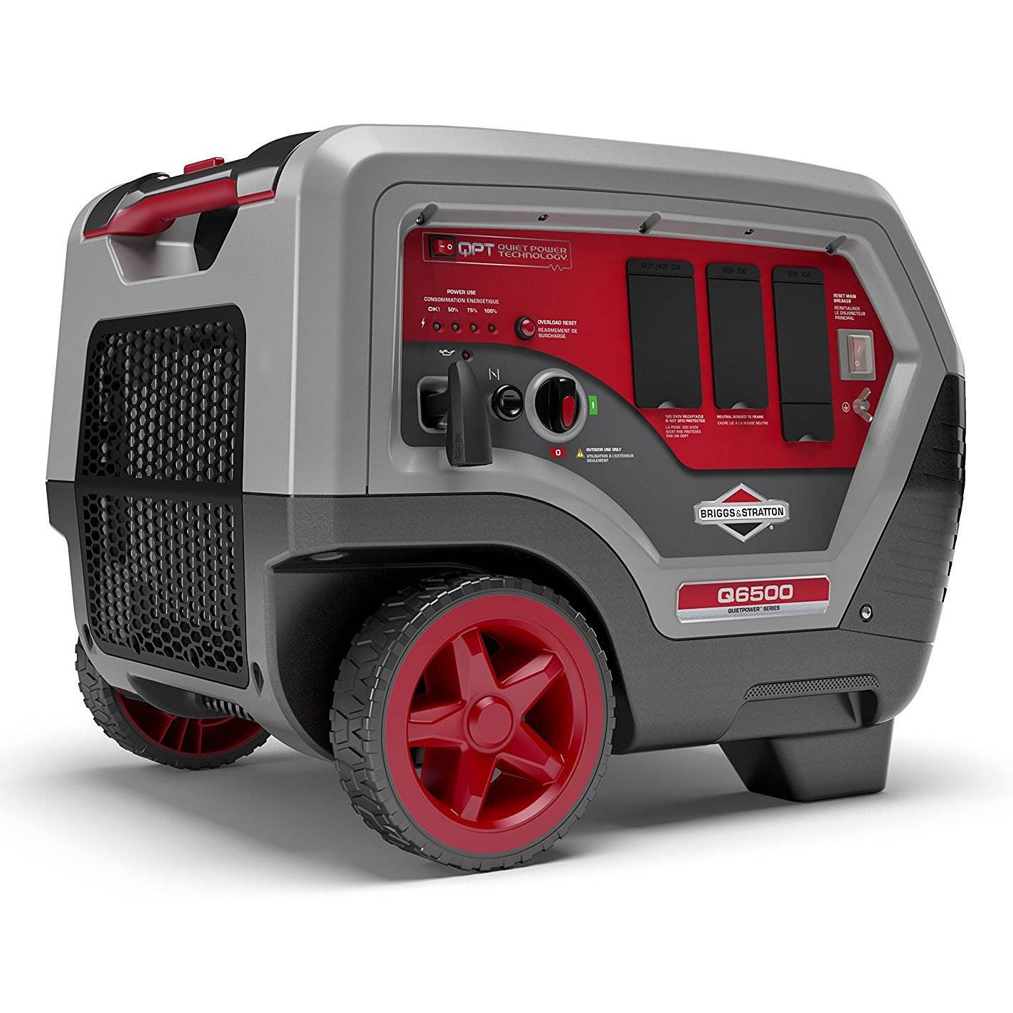 Briggs & Stratton Q6500 6500W 306cc QuietPower Series Inverter Generator (Used)