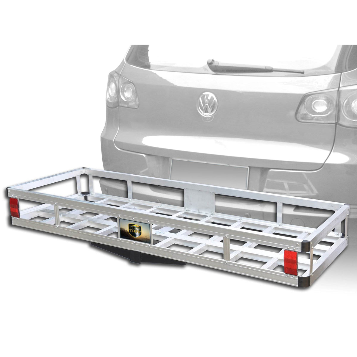Tow Tuff 60" 500 Pound Aluminum Camping Gear or Luggage Cargo Carrier (Damaged)