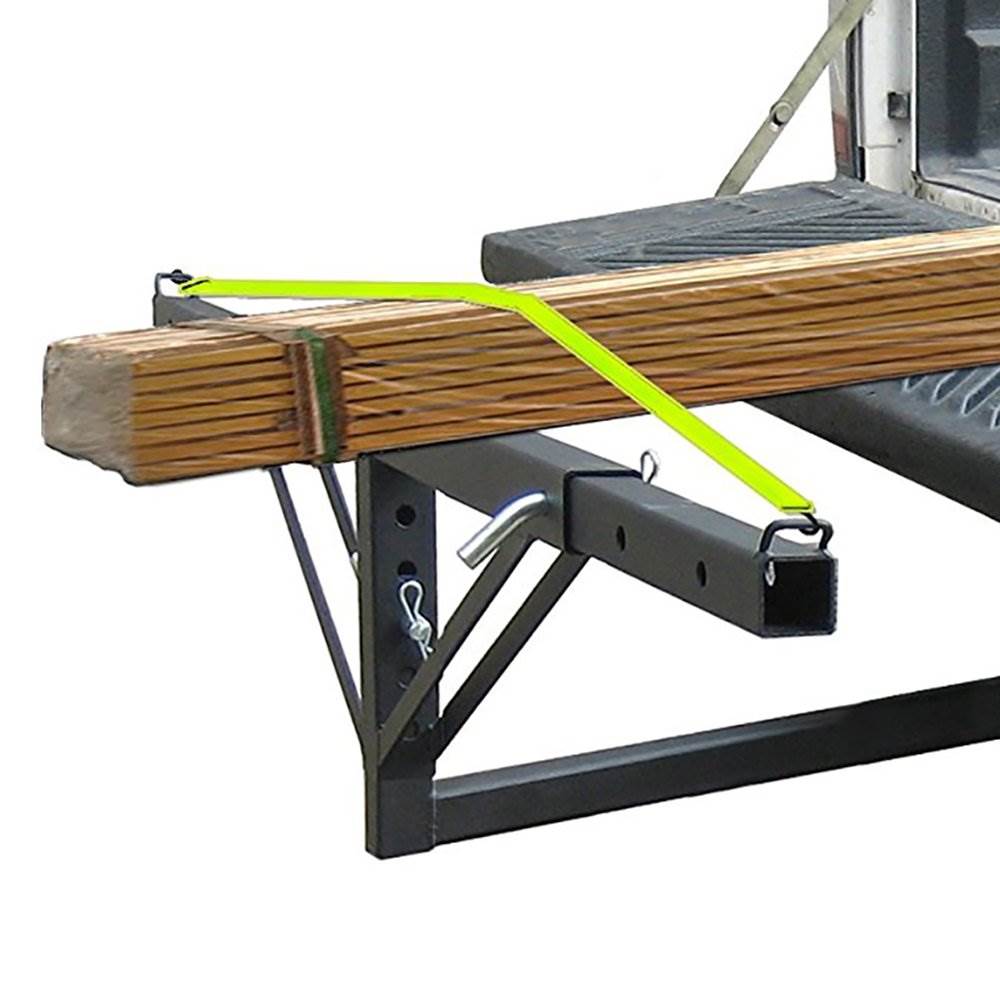 Tow Tuff Adjustable Steel Truck Bed Extender, Class III & IV Receivers(Open Box)