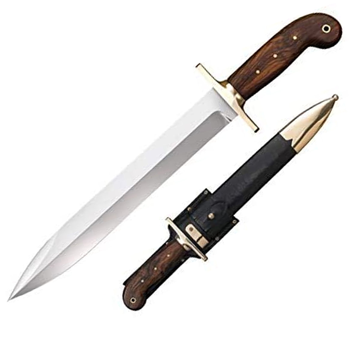 Cold Steel 1849 Carbon Steel Rifleman's Bowie Knife with Sheath