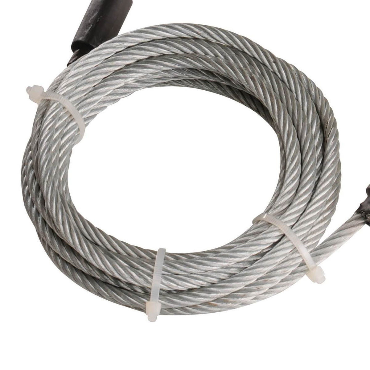 Timber Tuff TMW-38 ATV and UTV Heavy Duty Log Lumber Choker Cable with Tow Rings