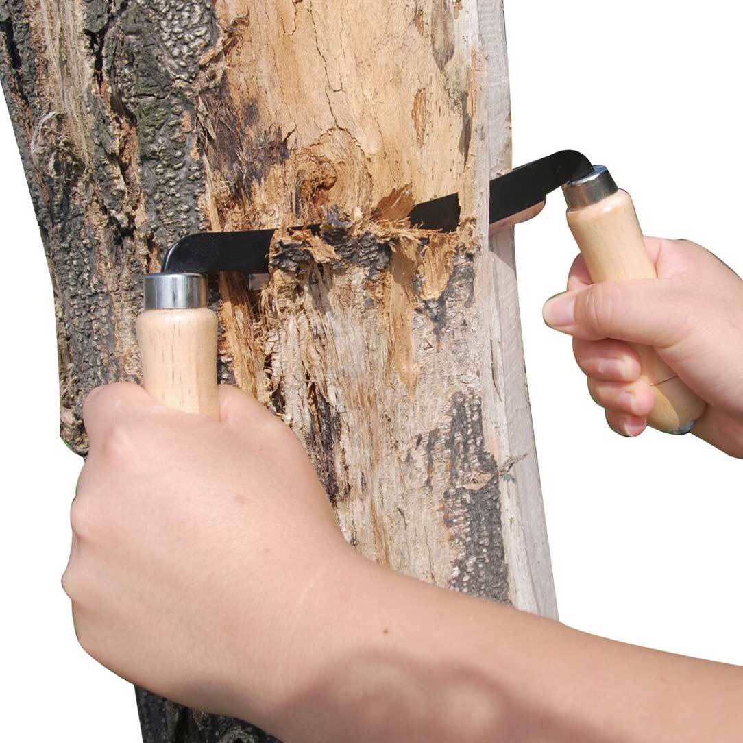 Timber Tuff 5" Straight Wood Blade Draw Shave Knife Woodworking Tool, (Used) - VMInnovations