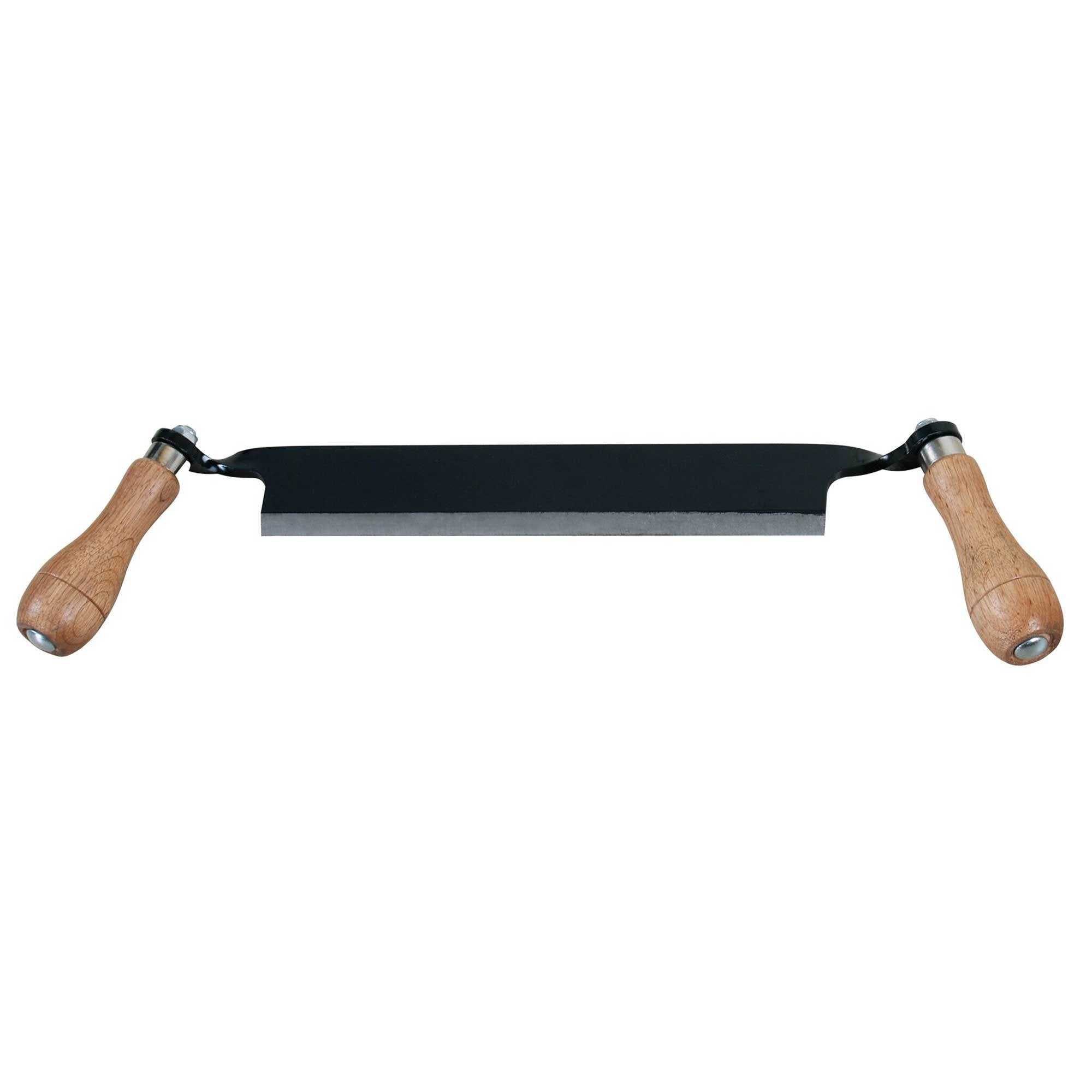 Timber Tuff 10" Straight Wood Blade Draw Shave Knife Woodworking Tool, (Used) - VMInnovations
