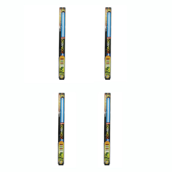 SunBlaster 39W 6400K NanoTech T5HO Reflector with 3 Foot Light Fixture, 4 Pack - VMInnovations