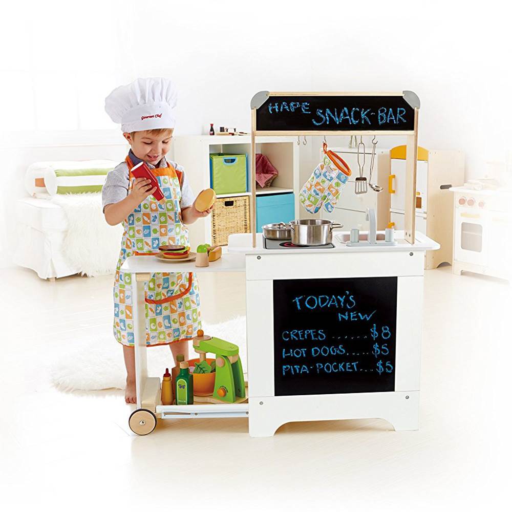 Hape Cook 'N Serve Kids Design Pretend Play Wooden Cooking Kitchen (For Parts) - VMInnovations