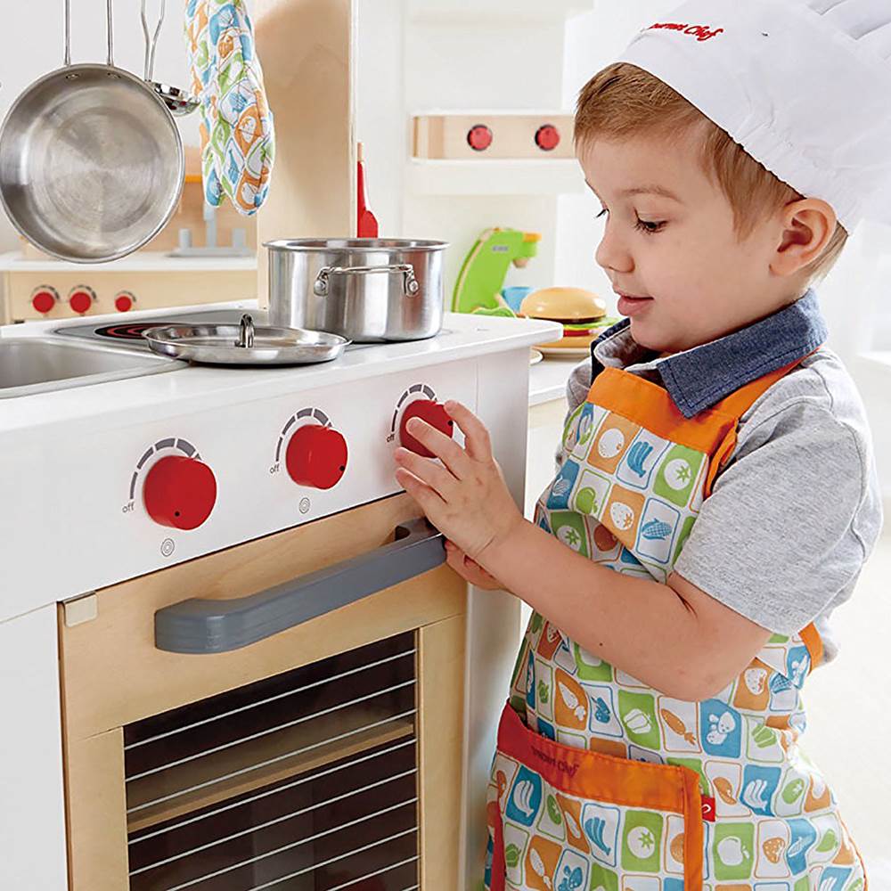 Hape Cook 'N Serve Kids Design Pretend Play Wooden Cooking Kitchen (For Parts) - VMInnovations