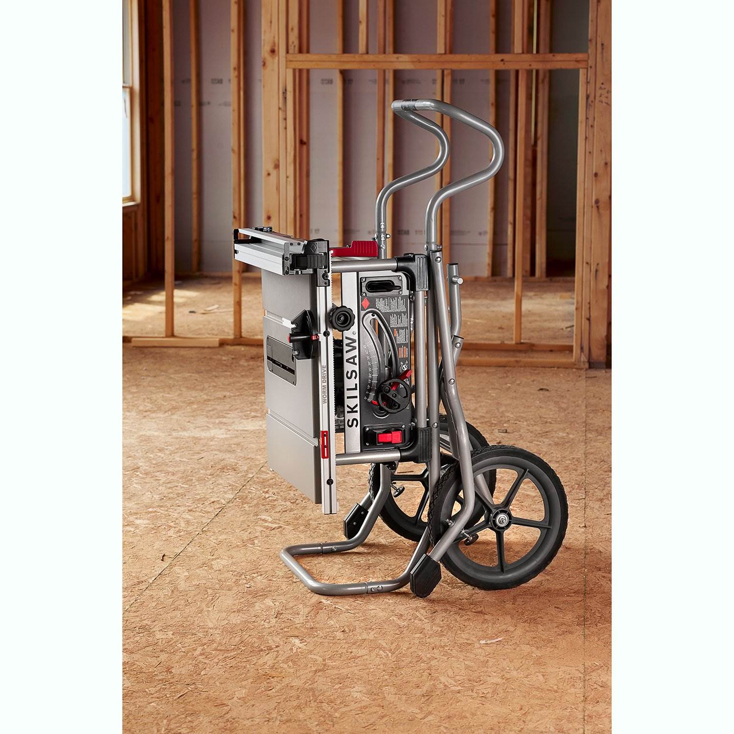Skilsaw SPT99-12 10" Portable Folding Worm Drive Table Saw w/ Stand (For Parts)