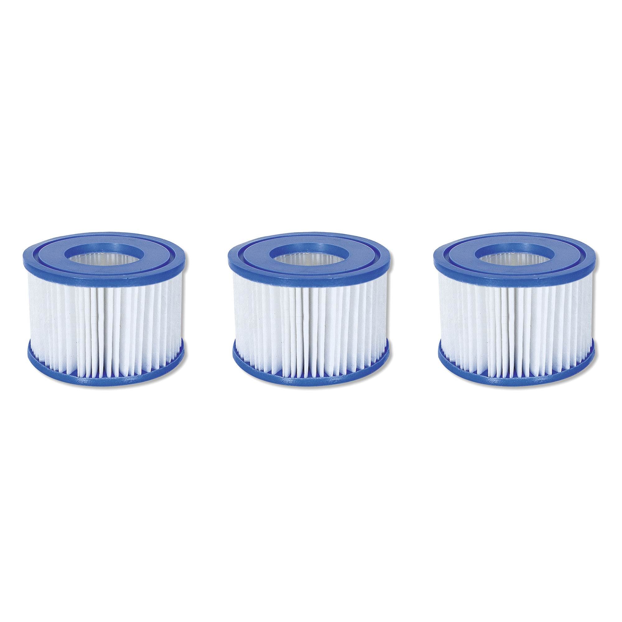 Coleman SaluSpa 90352E Pool Filter Pump Type VI Replacement Cartridge (3 Pack) - VMInnovations