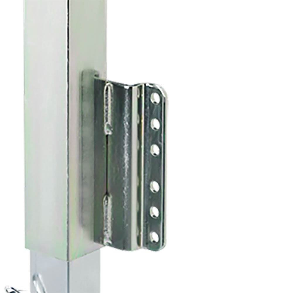 Fulton Bolt On Square Tube & Fixed Mount Trailer Tongue Jack w/ Drop Leg (Used) - VMInnovations