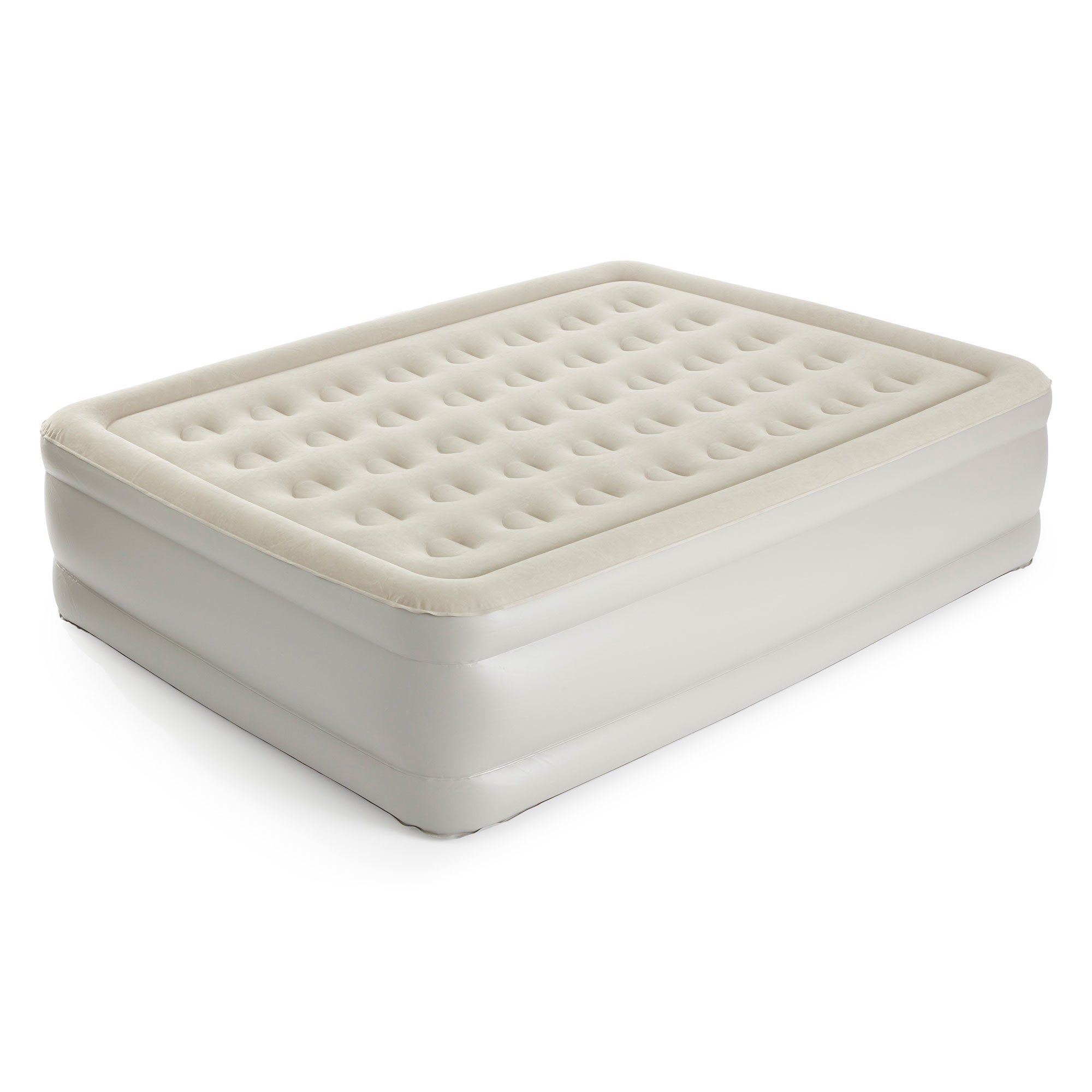 Insta-Bed Raised 18" Queen Air Mattress w/ Built In Never Flat AC Pump (Used)