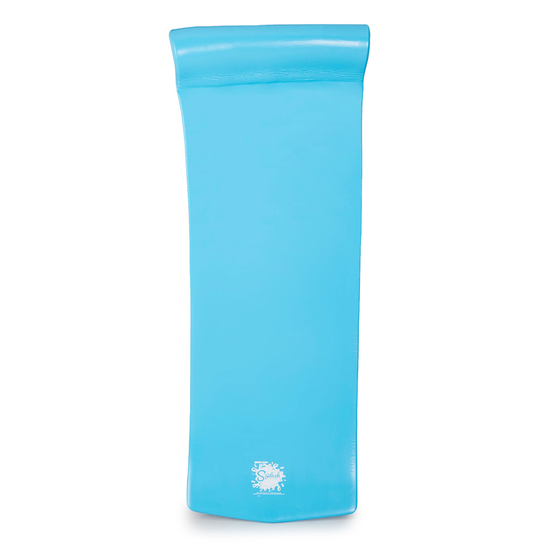 TRC Recreation Splash 1.25" Thick Foam Swimming Pool Float Mat, Marina Blue - VMInnovations