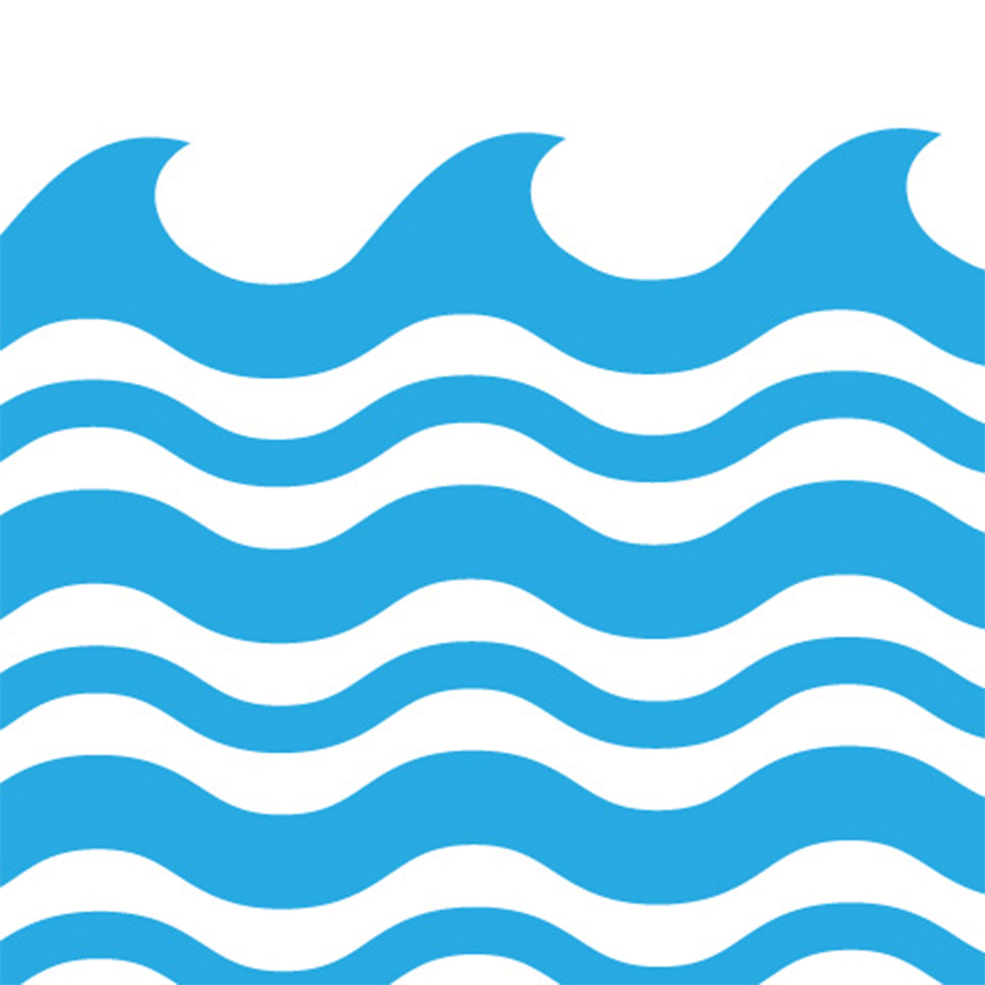 TRC Recreation Sunsation 1.75" Thick Foam Lounger Swimming Pool Float, Blue Wave - VMInnovations