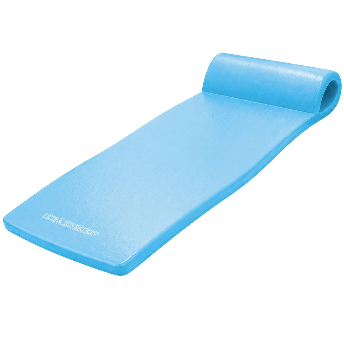 TRC Ultra Sunsation 2.5 Inch Thick Foam Pool Float Mat, Marina Blue (Used) - VMInnovations